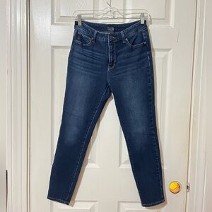 Time and Tru Women's Dark Blue Skinny Jeans